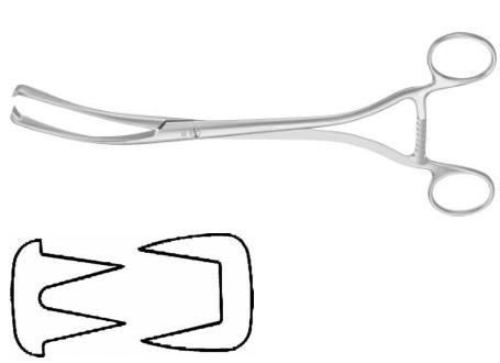КОРНЦАНГ МЮЗУКС ЗАХОПЛЮЮЧИЙ, ВИГНУТИЙ, 240 ММ